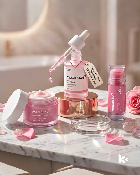 MEDICUBE Kit PDRN Pink Collagen (Sérum + Crema + Stick)