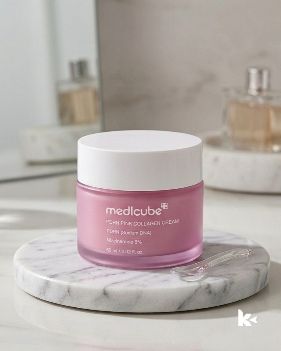 MEDICUBE Kit PDRN Pink Collagen (Sérum + Crema + Stick)
